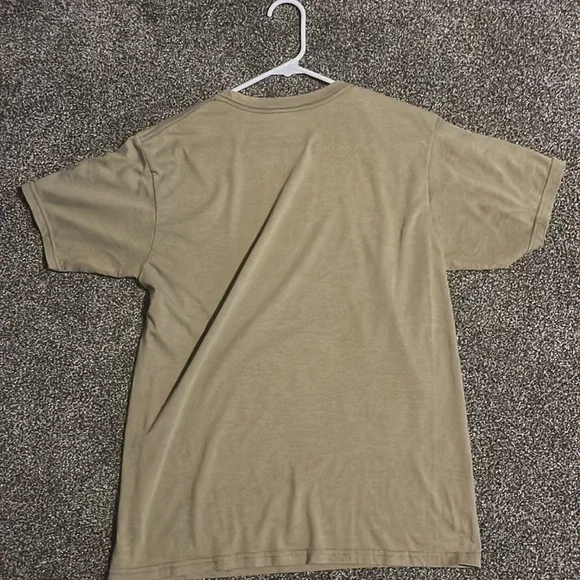 sublime t shirt stained/faded ornage preowned size S - Picture 4 of 5